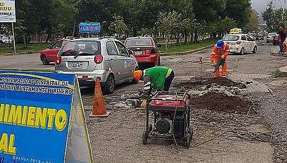 Asfaltado de la vía de 4 carriles terminará a fin de mes