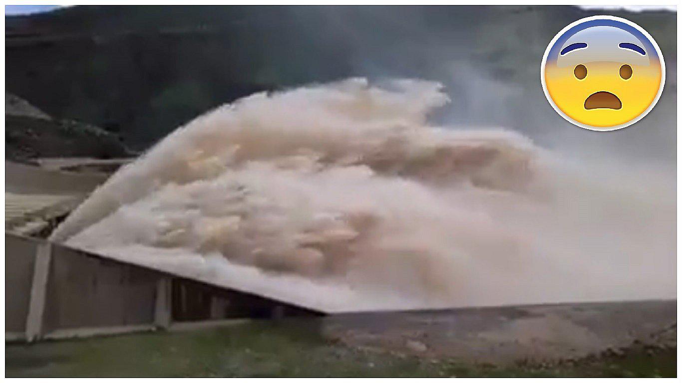 Expulsión de agua en represa Gallito Ciego impacta en Facebook