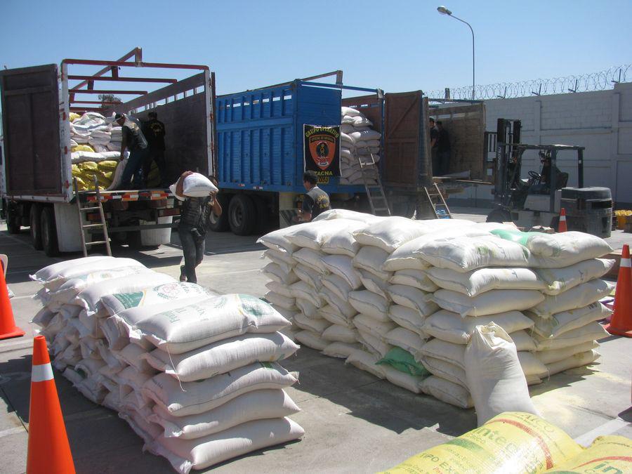Aduanas Tacna incautó mercadería de contrabando por US$13 millones