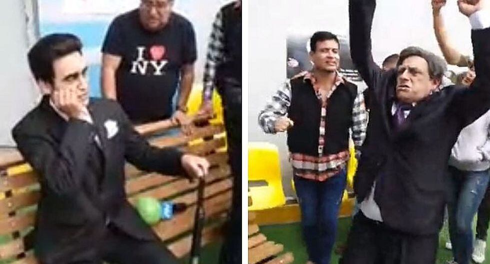 Carlos Álvarez hizo parodia de César Acuña tras licencimento de la UCV (VIDEO)