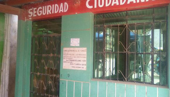 Tumbes: Puesto de serenazgo del barrio Las Mercedes luce abandonado