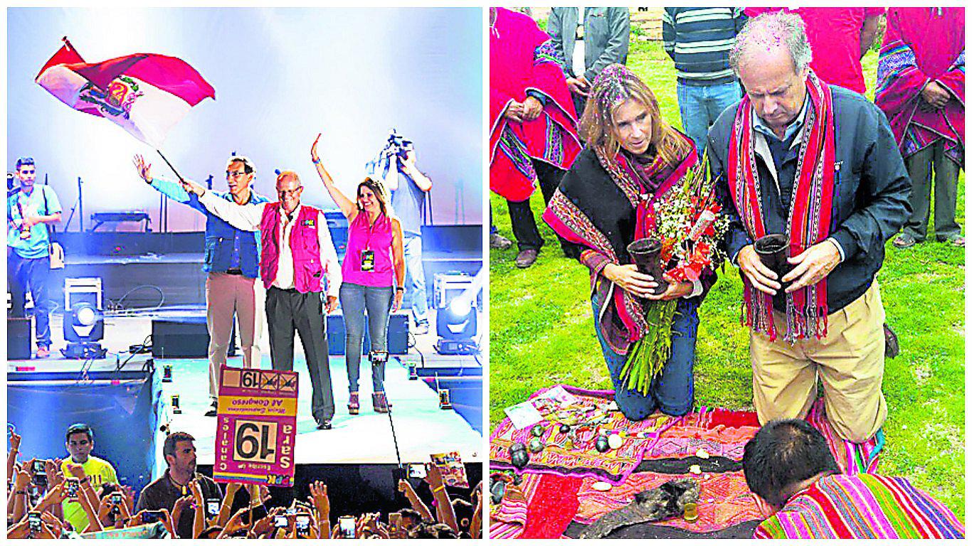 Alfredo Barnechea y Pedro Pablo Kuczynski dieron último discurso en el Cusco