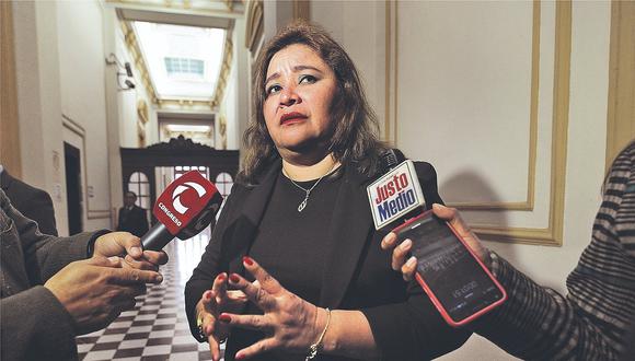 Janet Sánchez pide que Juan Sheput sea elegido por bases del partido