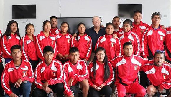 Atletas ayacuchanos se van a Sudamericano en Guayaquil