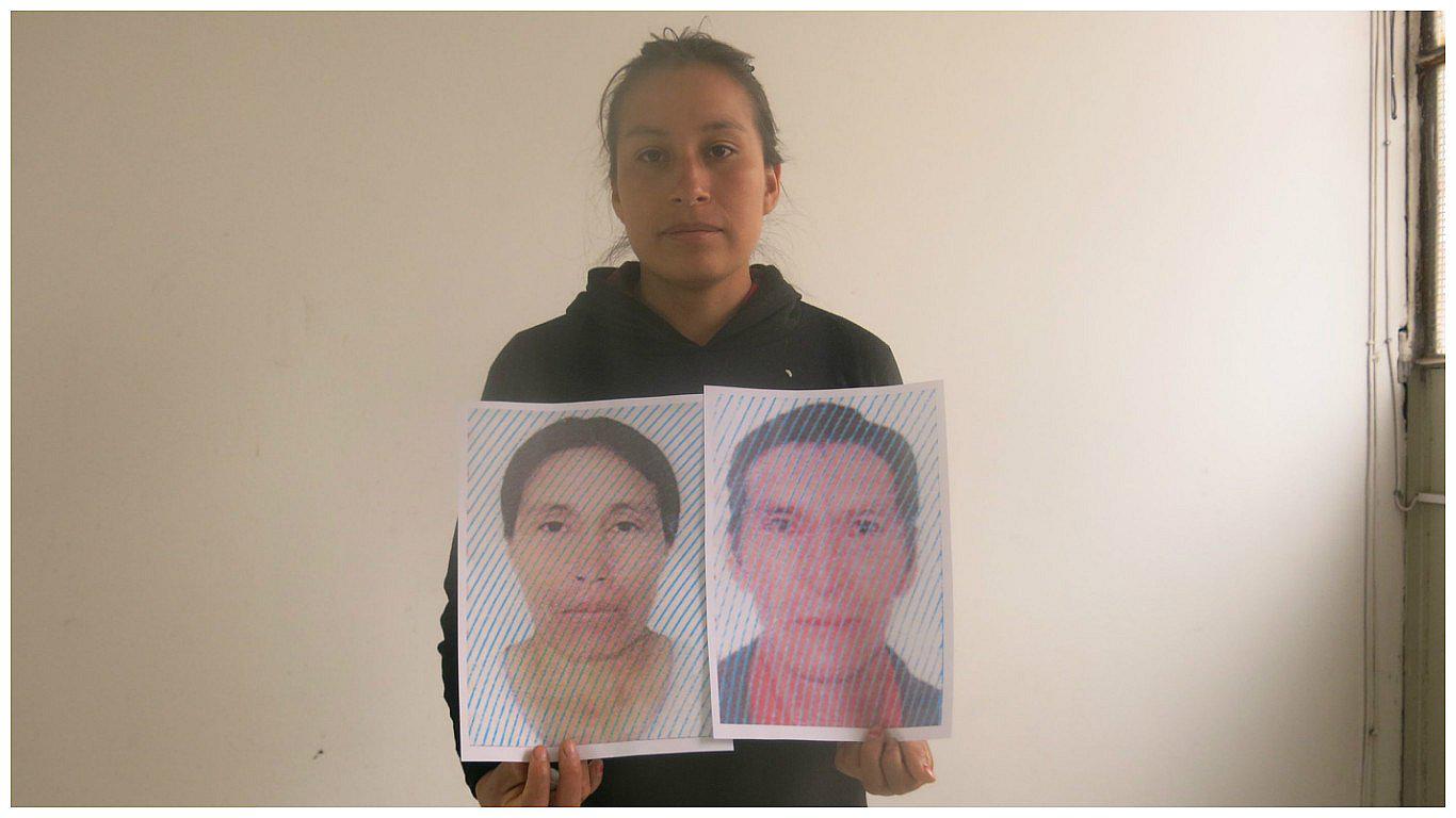 Joven busca a sus padres y tío hace 30 días y sospecha de secuestro