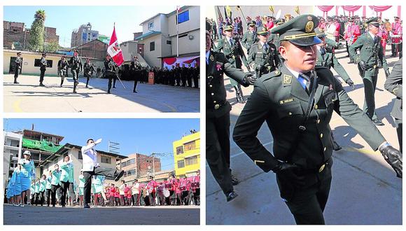 Huancayo rinde homenaje por los 196 años de Independencia del Perú