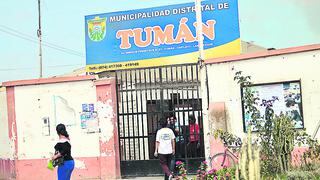 Fiscalía interviene la comuna de Tumán