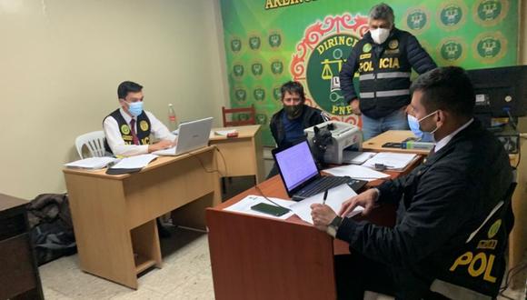 David Campos Ortiz tiene detención preliminar y fue conducido a la dependencia policial de Huarmey.