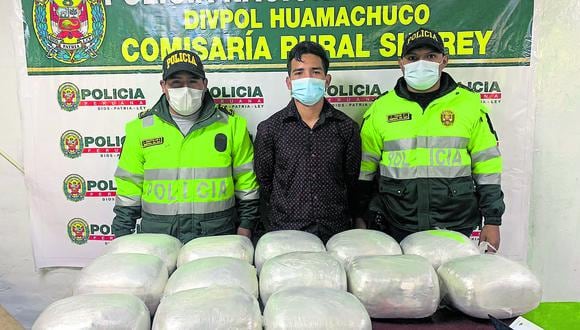 Ciudadano de nacionalidad venezolana dijo que le pagaron para llevar la droga hasta Trujillo, en donde sería distribuida.