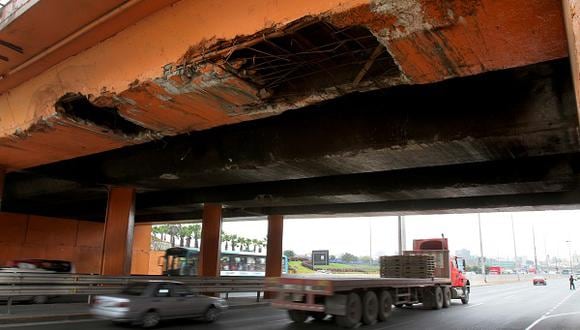 Cuidado: Puente Huánuco podría colapsar en cualquier momento (Fotos)