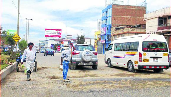 El negocio redondo del parchado en Huancayo 