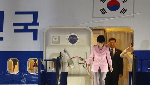 Presidenta de Corea del Sur llegó a Lima en visita oficial