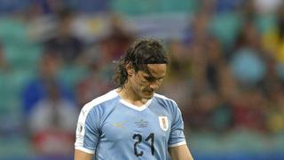 Edinson Cavani, el gran ausente en Uruguay para iniciar las Eliminatorias