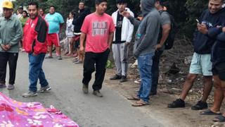 Panamericana Sur: Conductor escapa tras atropellar a vecino en Chincha