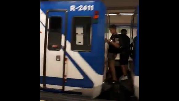 Adolescente jugaba en estación, saltó a tren en marcha y perdió las dos piernas [VIDEO]