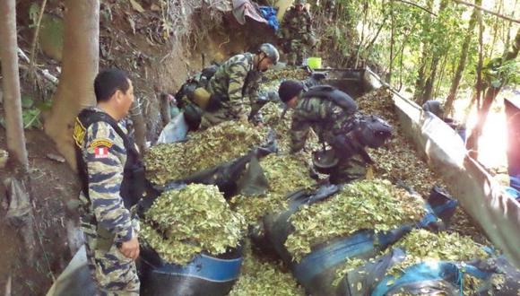 Policía halla 13 kilos de cocaína y destruye laboratorio