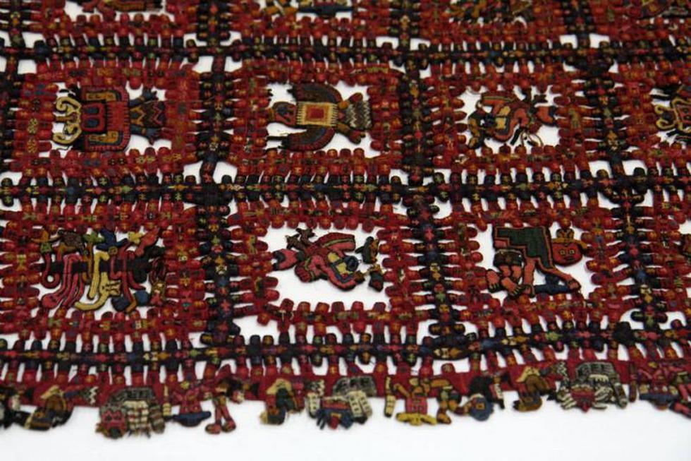 Los textiles Paracas fueron devueltos al Perú por Suecia (FOTOS)