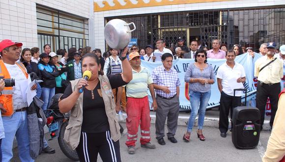 Chiclayo: Obreros y trabajadores ediles reafirman que irán a huelga desde este viernes (VIDEO)