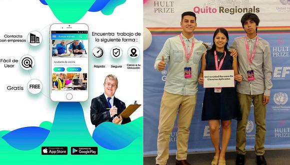 Estudiantes peruanos crean aplicación que ayudará a jóvenes con síndrome de Down a conseguir trabajo
