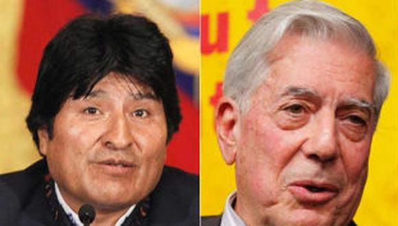 Evo Morales: Vargas Llosa llegará a Bolivia para hablar en mi contra