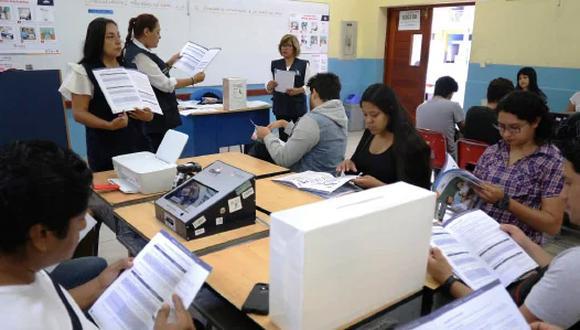 Proyecto de ley presentado por congresista de Acción Popular plantea que el voto sea facultativo en las elecciones generales, regionales y municipales. (Foto: ONPE)