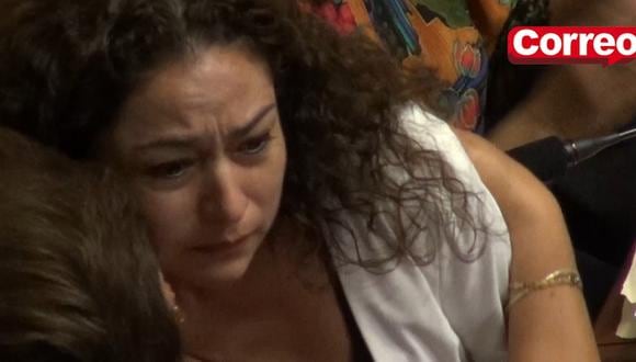 Congresista Cecilia Chacón llora al informar la anulación del proceso en su contra (Video)