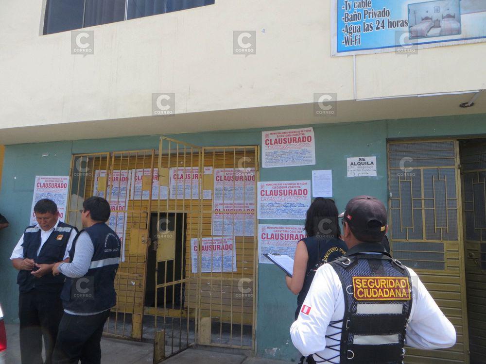 Tacna: MPT clausura definitivamente tres bares que no contaban con licencia 