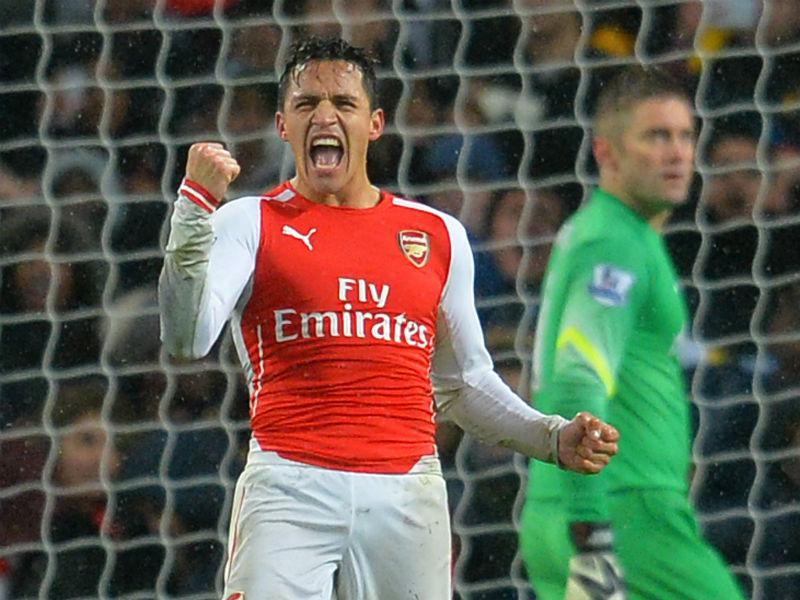 Alexis Sánchez: "Soy muy feliz en el Arsenal"