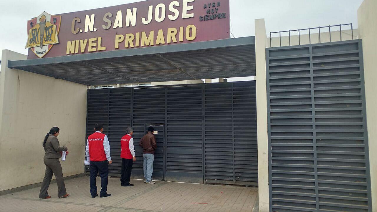 Lambayeque: La Contraloría constata suspensión de clases en colegios de la región