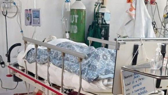 Menor se encuentra aun en cuidados intensivos del hospital Hipólito Unanue de Tacna. (Foto: Difusión)