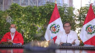 Estos son los anuncios más importantes que hizo hoy el presidente Vizcarra