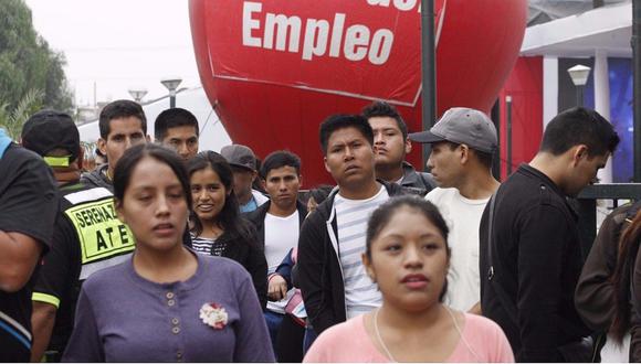 Ministerio de Trabajo ofrece más de 10 mil empleos en 100 empresas de Lima