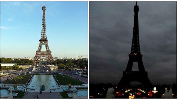 La torre Eiffel apaga sus luces por esta solidaria razón [FOTOS]