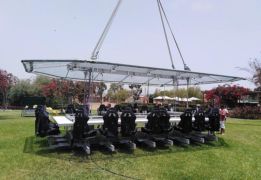 Restaurante en el cielo que atenderá en Lurín ya tiene 200 reservas