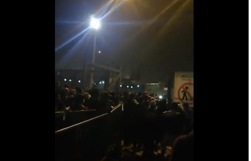 Comerciantes derribaron rejas para ingresar al Gran Mercado Mayorista de Lima