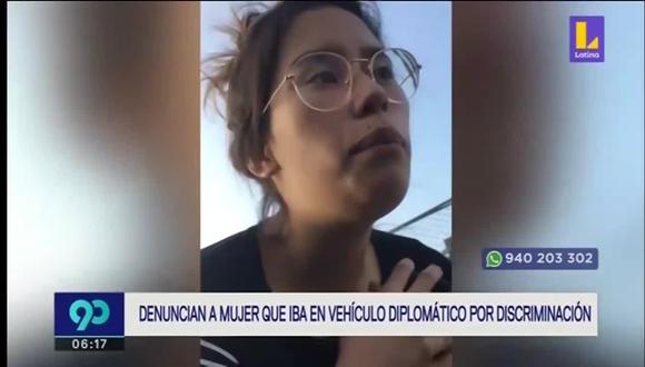 Mariana Kagami Higa es denunciada por discriminar a la familia de Valeria del Pilar Villanueva. (Foto captura: Latina)