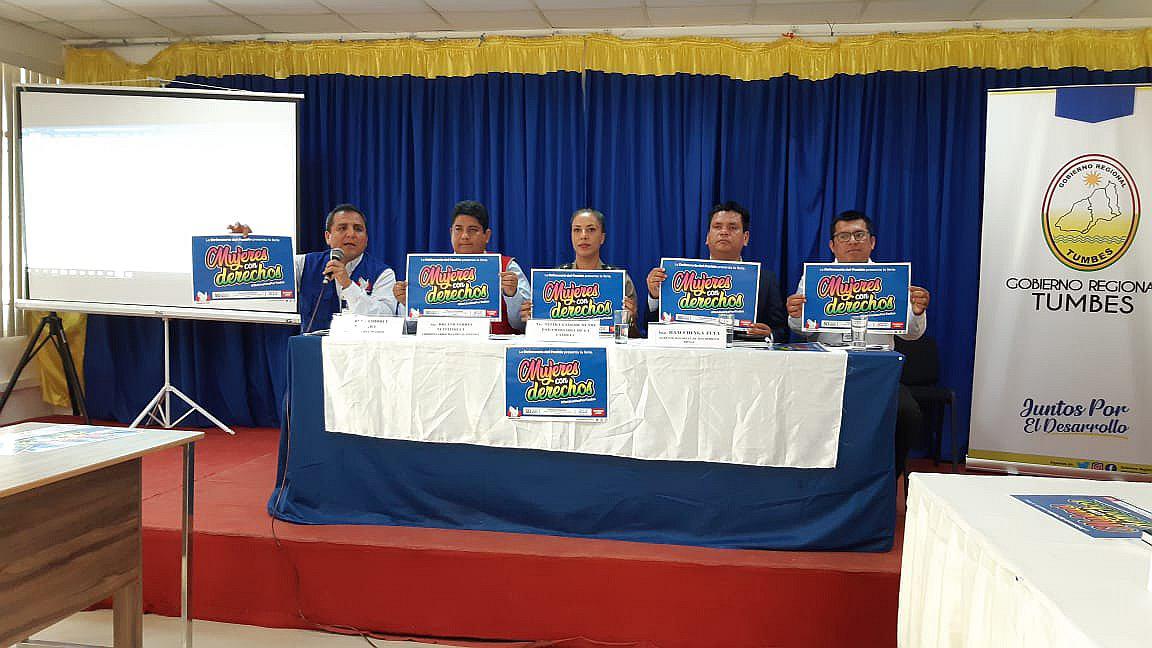 Lanzan campaña "Mujeres con derechos"