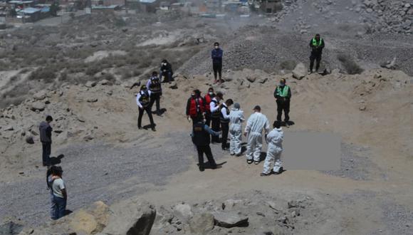 Madre fue a recoger hierbas y muere al caer a quebrada en Arequipa| Fotos PNP