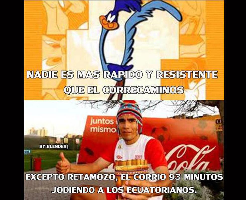 Con memes internautas resaltan buen desempeño de Retamozo