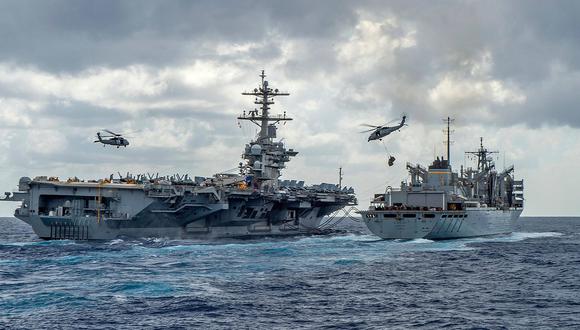 Irán vigila despliegue militar de EE.UU en el Golfo Pérsico y anuncia respuesta devastadora si es necesario (FOTOS)