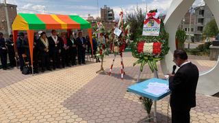Autoridades de Huancayo conmemoran a Mártires de Uchuraccay