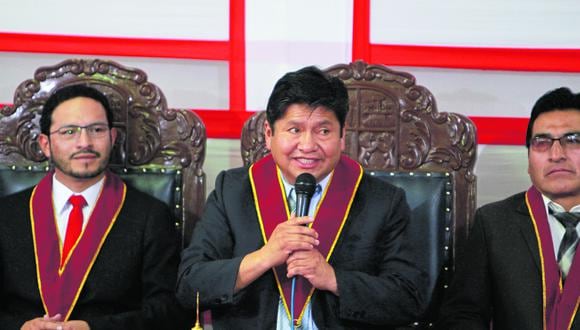 Dirigente de Perú Libre es investigado dos veces en Consejo Regional de Junín. (Foto: Caleb Mendoza)