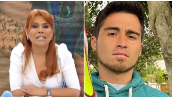 Magaly Medina cuestionó a Rodrigo Cuba por celebrar su divorcio con Melissa Paredes. (Fotos: Captura ATV / Instagram)