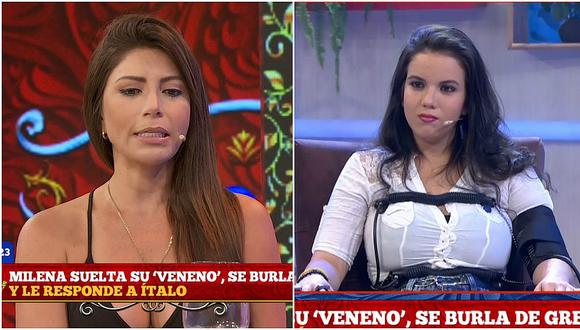 Milena Zárate se pronuncia tras supuesta infidelidad a su hermana (VIDEO)