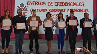 Alcaldes electos de Chiclayo reciben credenciales y prometen solución a problemas