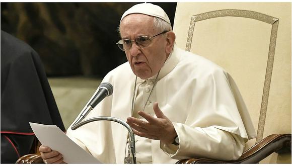 Papa Francisco pide a Gobiernos combatir el "crimen vergonzoso" de trata de personas