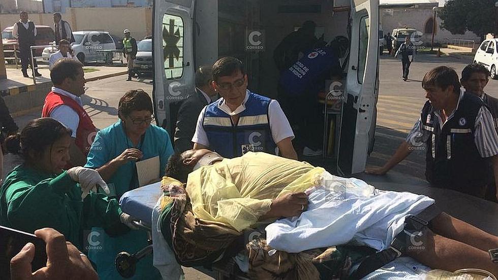 Activan puente aéreo para traslado de 8 heridos de gravedad de Ocoña a Arequipa (FOTOS y VIDEO)