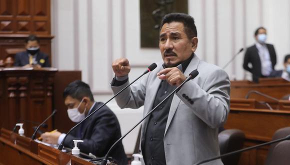 Afirmó que solo está de acuerdo con el adelanto de elecciones si se produce la vacancia de Pedro Castillo. (Foto: Congreso)