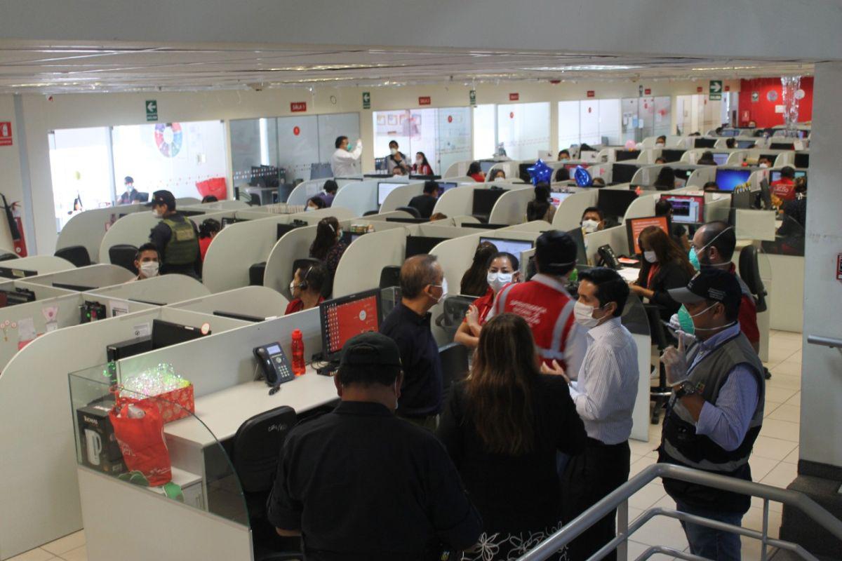 En la intervención participaron representantes del municipio de Jesús María, Sunafil, Ministerio Público y agentes de la Policía. (Difusion)