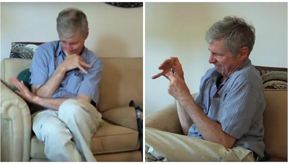 Marihuana: hombre con Parkinson prueba aceite y el resultado sorprenderá (VIDEO)